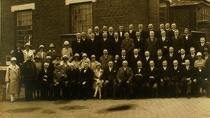 historical picture of the basf surface solutions team in 1908 historical picture of the basf surface solutions team in 1908