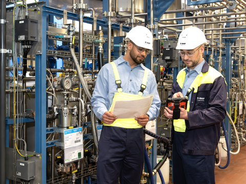 Denny Woller-Völp (links) und Johannes Hey