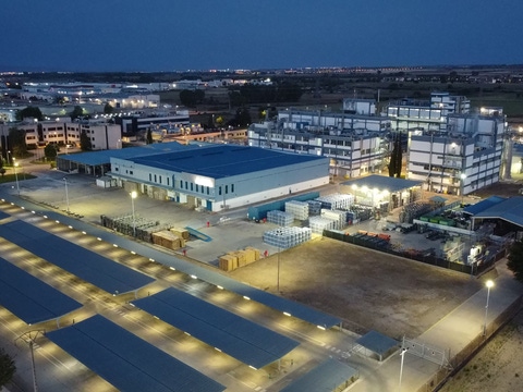 Guadalajara site at night 