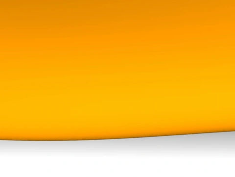 orange, glossy bubble.