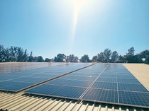 Chemetall’s new state-of-the-art photovoltaic system includes 1,725 square meters of solar panels installed on the site’s roofs.