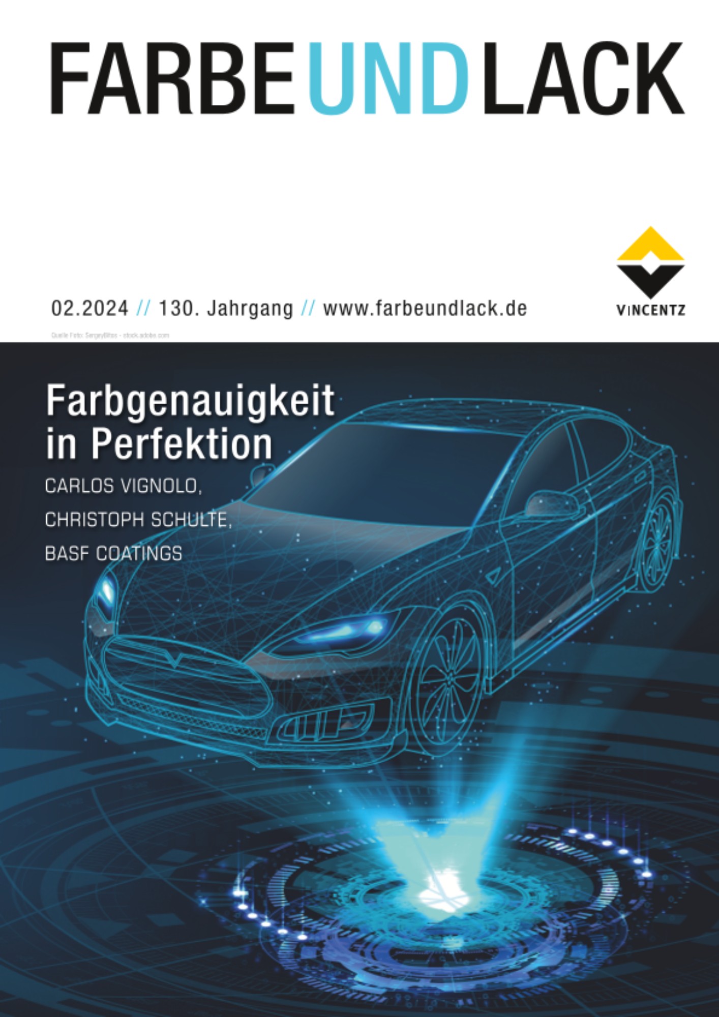 Fachartikel zum digitalen Farbmanagement aus Farbe und Lack 02.2024 Fachartikel zum digitalen Farbmanagement aus Farbe und Lack 02.2024